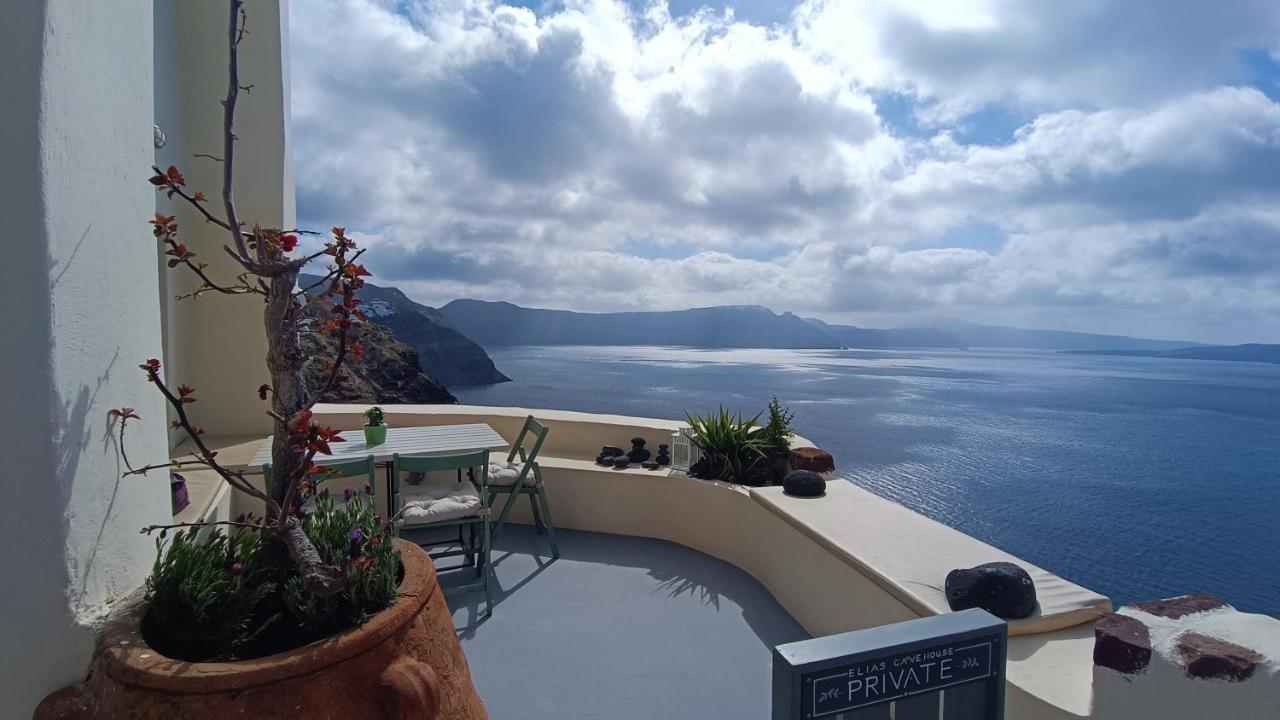 Elias Cave House 270O Caldera View Oia Daire Dış mekan fotoğraf